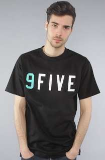 9Five Eyewear The College Tee in Black  Karmaloop   Global 