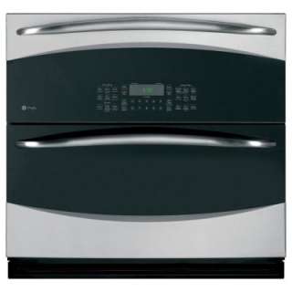 GE Profile 30 In. Electric Convection Double Wall Oven in Stainless 