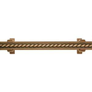 Harome Designs 72 in.   2 in. Diameter Antique Bronze Decorative Rope 