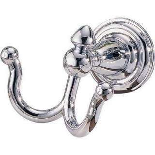 Delta Victoria Double Robe Hook in N Chrome 75035  