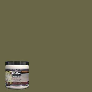 BEHR Ultra 8 Oz.  Jungle Interior/Exterior Paint Tester UL200 22 