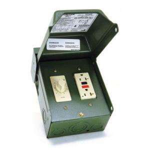 GE 20 Amp Dark Green Power Outlet With 12 Hour Timer T3010GRP at The 