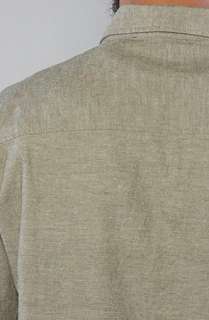 COMUNE The Alton SS Buttondown Shirt in Ivy  Karmaloop   Global 