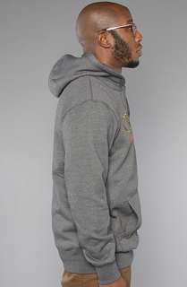 Crooks and Castles The Mens Knit Hood PulloverHi Luxe in Charcoal 