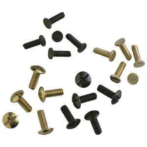 Westinghouse Assorted Antique Brass and Polished Brass Fan Screws (20 