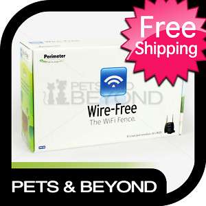 PERIMETER TECHNOLOGIES WIRELESS WiFi 1 DOG PET FENCE PWF 100 