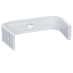   in. x 4 in. White Vinyl Downspout Band 39029 