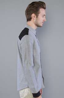 February Fourth The Synergy Buttondown Shirt in Charcoal  Karmaloop 