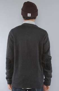 LRG The El Producto VNeck Sweater in Black Heather  Karmaloop 