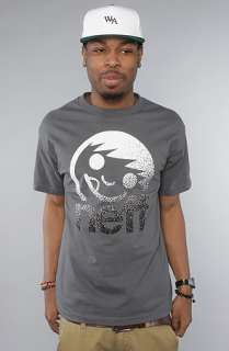 NEFF The Corpo Spray Tee in Charcoal  Karmaloop   Global Concrete 