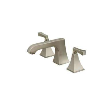   Handle Deck Mount Roman Tub Faucet Trim Only in Vibrant Brushed Nickel