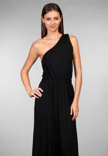 RACHEL PALLY Lucia One Shoulder Maxi Dress in Black at Revolve 