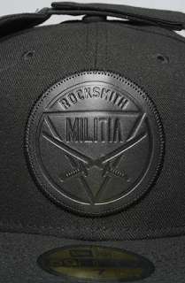 RockSmith The Militia Dog Ear 59Fifty New Era Cap in Black  Karmaloop 