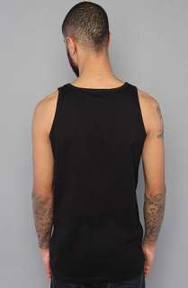 WeSC The Overlay Tank Top in Black  Karmaloop   Global Concrete 