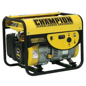 Champion Power Equipment 1200/1500 Watt CARB Portable Gas Generator 