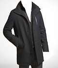 nwt express men water resistant wool systems jacket coat gray