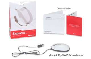 Microsoft T2J 00007 Express Mouse   3 Customizable Buttons, BlueTrack 