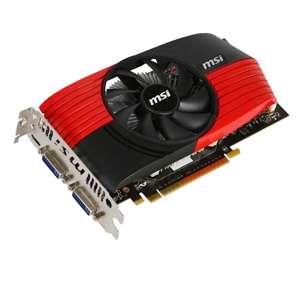 MSI N450GTS M2D1GD5/OC GeForce GTS 450 Overclocked Edition Video Card 