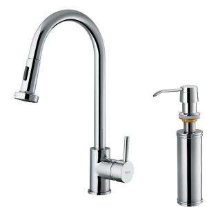   Faucet with Soap Dispenser in Chrome VG02002CHK2 