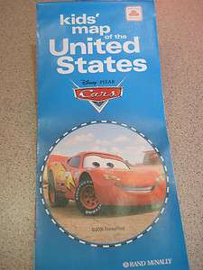   United States map US McQueen child Mater Rand McNally student  