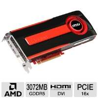 Click to view MSI R7970 2PMD3GD5 Radeon HD 7970 Video Card   3072MB 