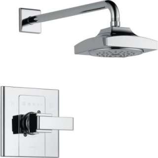 Delta Arzo Single Handle 1 Spray Shower Only Faucet in Chrome Trim Kit 