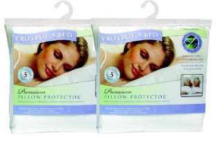   protect a bed Queen pillow protectors. Fight dust mites, allergens