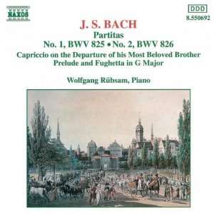 Bach Partitas 1&2 etc. Wolfgang Rübsam, Johann Sebastian Bach 