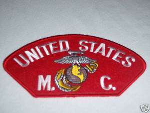 USMC Marine Corps Patch Large Size With EGA Insignia  