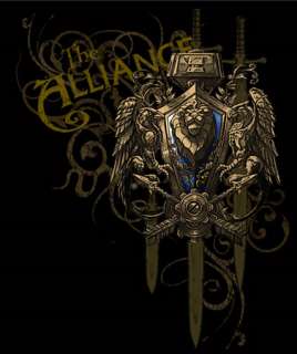 Allianz Wappen World of Warcraft Hoodie Kapuzenpulli  