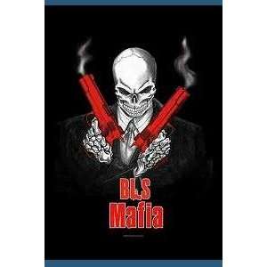 Black Label Society,Mafia Hit Man, Fahne Black Label Society  