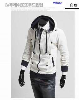 New Fashion Mens Slim Fit Sexy Zip Up Stylish Jacket Designed Hoodies 