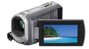 Sony DCR SX50E SD Camcorder 2,7 Zoll silber  Kamera & Foto