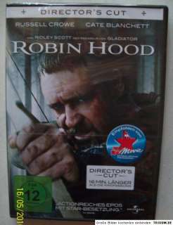 Robin Hood ~ Russel Crowe   Directors Cut ~ DVD ~ OVP  