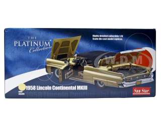   car model of 1958 Lincoln Continental Mark III die cast car by