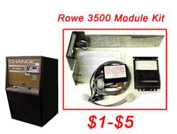 Rowe BC3500 $1 $5 Dollar Bill Changer Update Kit  
