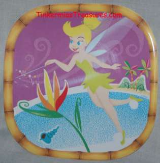 CUTE TINKER BELL SQUARE MELAMINE PLATE TINKERBELL TINK  