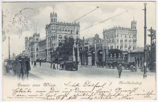 Gruss aus Wien. Nordbahnhof. 1890  