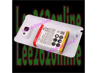  Extended Battery + White Cover For Samsung Galaxy Note GT N7000 i9220