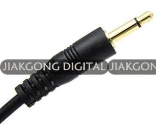 5mm 1/8 to Male PC Sync FLASH Cable with Screw Lock  