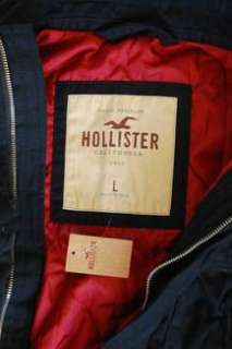 Hollister Herrenjacke dunkelblau Gr. L in Hessen   Büdingen 