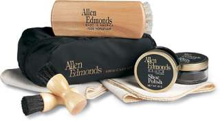 Allen Edmonds Nylon Travel Shoe Care Kit    & Return 