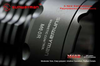 Sunwayman M60R Cree T6 LED Magnetic Control Flashlight  
