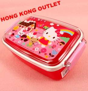 Sanrio Hello Kitty Bento Lunch Box Container Case C28b  
