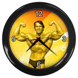 New Arnold Schwarzenegger Body Builder Wall Clock  