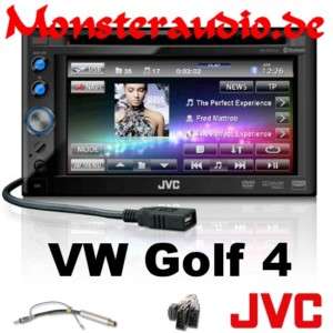 JVC Autoradio Doppel DIN USB  DVD Radio VW Golf 4 IV  