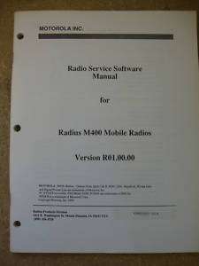 Motorola Radius P200 Radio Service Software Manual #131  