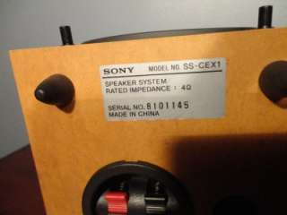 Sony CMT EX1 HiFi Desktop Shelf Stereo Executive Micro Compact Audio 