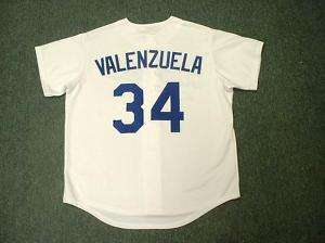 FERNANDO VALENZUELA Dodgers Throwback Home Jersey XXL  