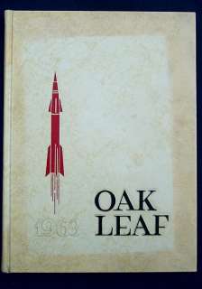 1963 Radford High School Yearbook Oak Leaf Radford VA  